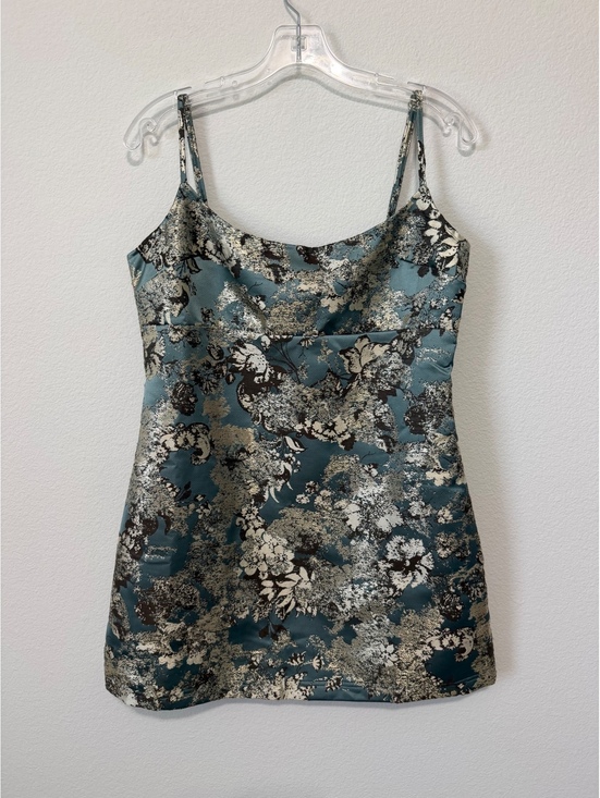 Urban Outfitters Dresses & Skirts - Urban Outfitters NWT Sleeveless Metallic Jacquard Floral Mini Dress Size L